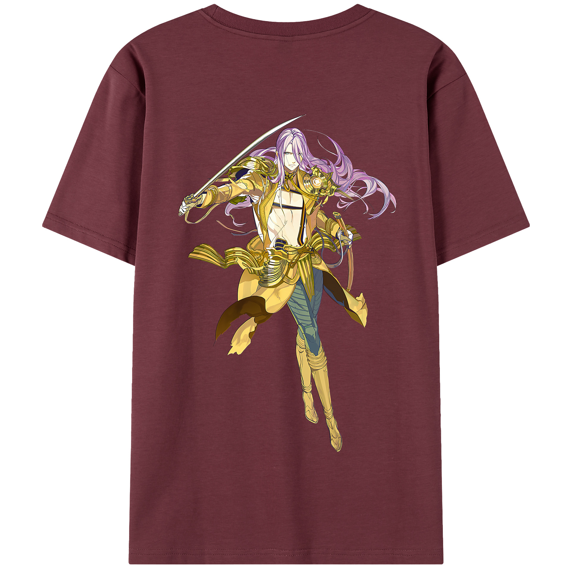 （画像用） 刀剣乱舞 Touken Ranbu 綿100％半袖Tシャツ（背面プリント）